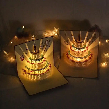 3D Birthday gift card - Celebrate in Style!